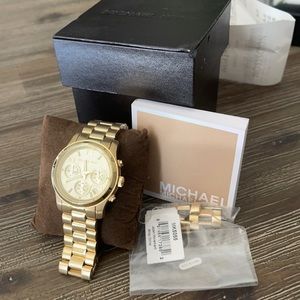 Gently Used Michael Kors Gold Tone Watch